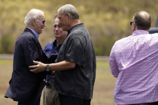 Joe Biden a interrompu ses vacances dans le Nevada pour se rendre sur l'île de Maui.